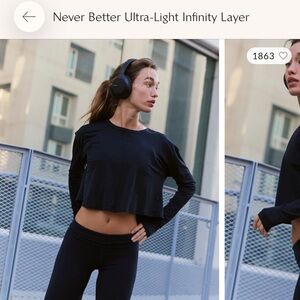 Never Better Ultra Light Infinity Layer Top
